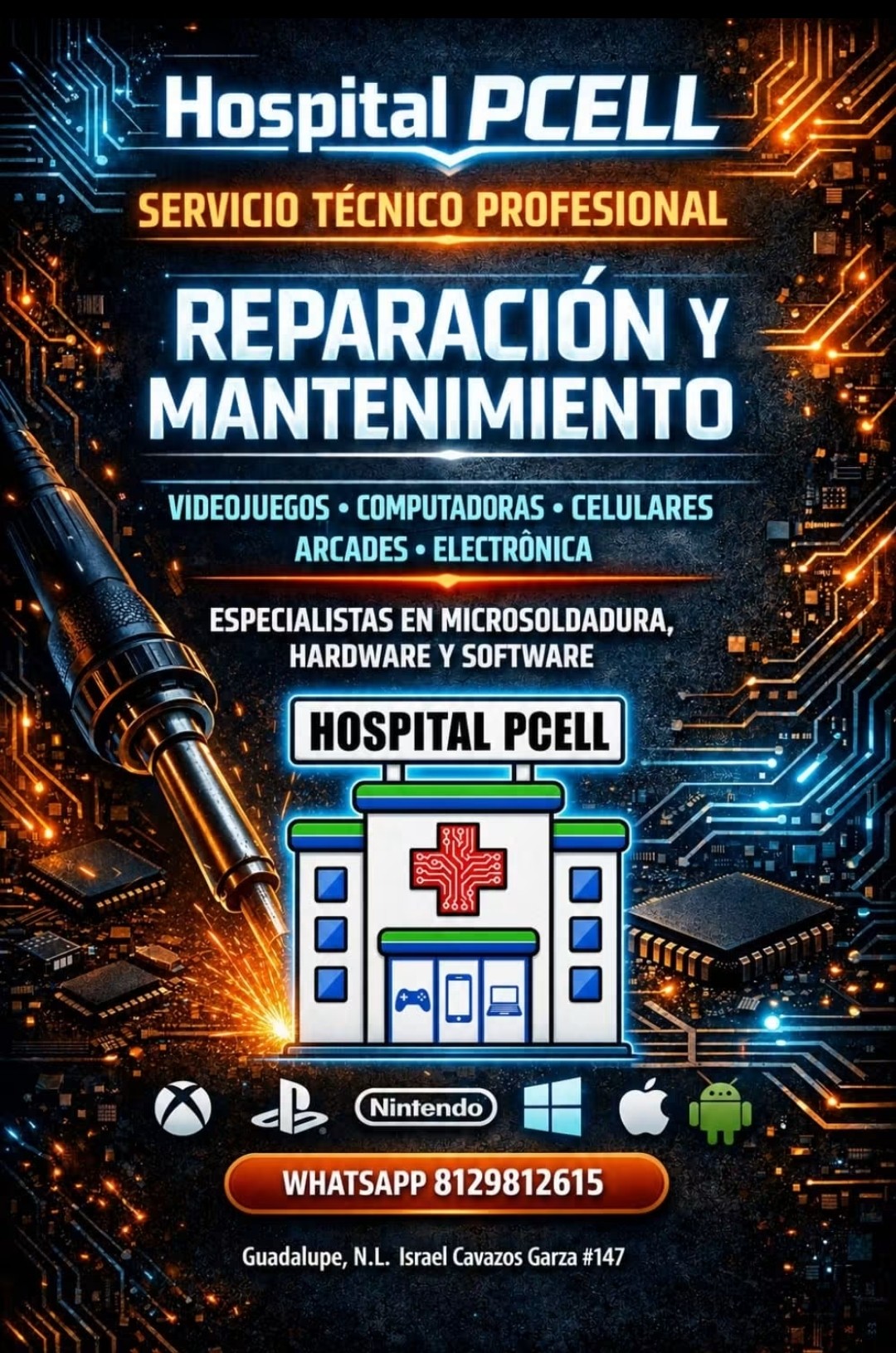 Hospital PCELL - Servicio Técnico Profesional